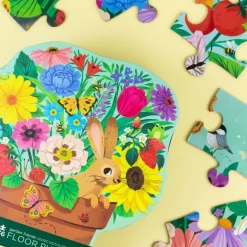 Crocodile Creek Puzzels Bodenpuzzle Garden Friends 36 Teile 3 Jahre+