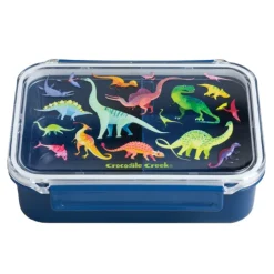 Crocodile Creek Puzzels Brotdose Dinosaurier Blau