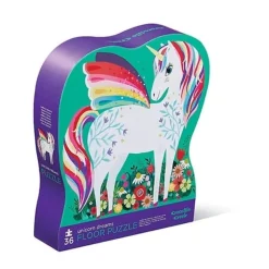 Crocodile Creek Puzzels Bodenpuzzle Einhorn 36 Teile 3 Jahre+