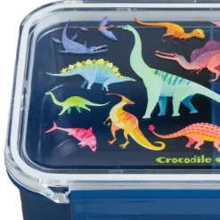 Crocodile Creek Puzzels Brotdose Dinosaurier Blau