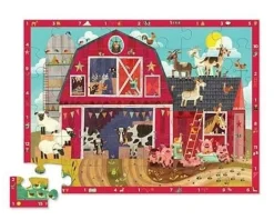Crocodile Creek Puzzels Bodenpuzzle Bauernhof 36 Teile 3 Jahre+