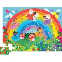 Crocodile Creek Puzzels Bodenpuzzle Rainbow 36 Teile 3 Jahre+