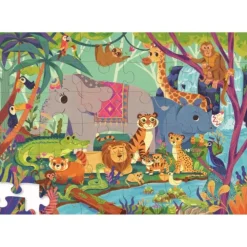Crocodile Creek Puzzels Bodenpuzzle In The Jungle 36 Teile 3 Jahre+