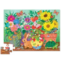Crocodile Creek Puzzels Bodenpuzzle Garden Friends 36 Teile 3 Jahre+