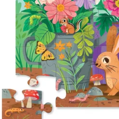 Crocodile Creek Puzzels Bodenpuzzle Garden Friends 36 Teile 3 Jahre+