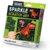 Crocodile Creek Puzzels Kratzbilder Dinosaurier Sparkle