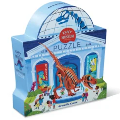 Crocodile Creek Puzzels Puzzle Day At The Museum Dino 48 Teile 4 Jahre+