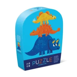 Crocodile Creek Puzzels Puzzle Dino Friends 12 Teile 2 Jahre+