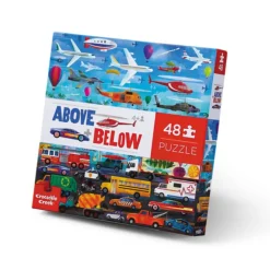 Crocodile Creek Puzzels Puzzle Above Below Fahrzeuge 4 Jahre+