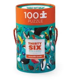Crocodile Creek Puzzels Puzzle 36 Vögel 100 Teile 5 Jahre+