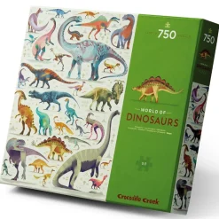 Crocodile Creek Puzzels Puzzle Dinosaurier 750 Teile