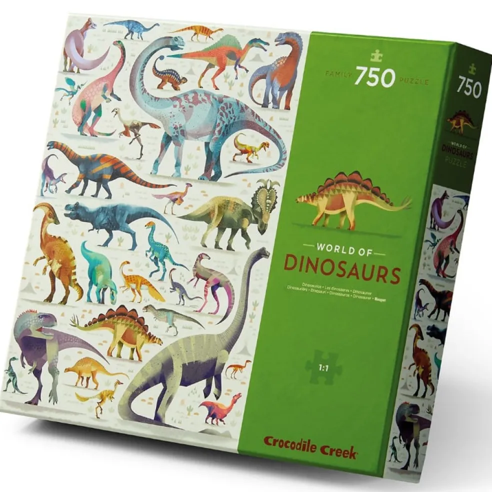 Crocodile Creek Puzzels Puzzle Dinosaurier 750 Teile