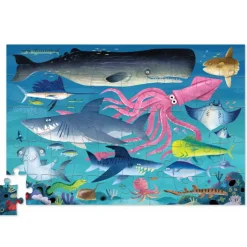 Crocodile Creek Puzzels Puzzle Zinndose Haie 50 Teile 4 Jahre+