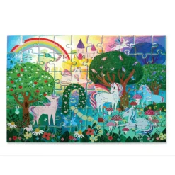 Crocodile Creek Puzzels Puzzle Sparkling Unicorn 60 tlg. 4 Jahre+