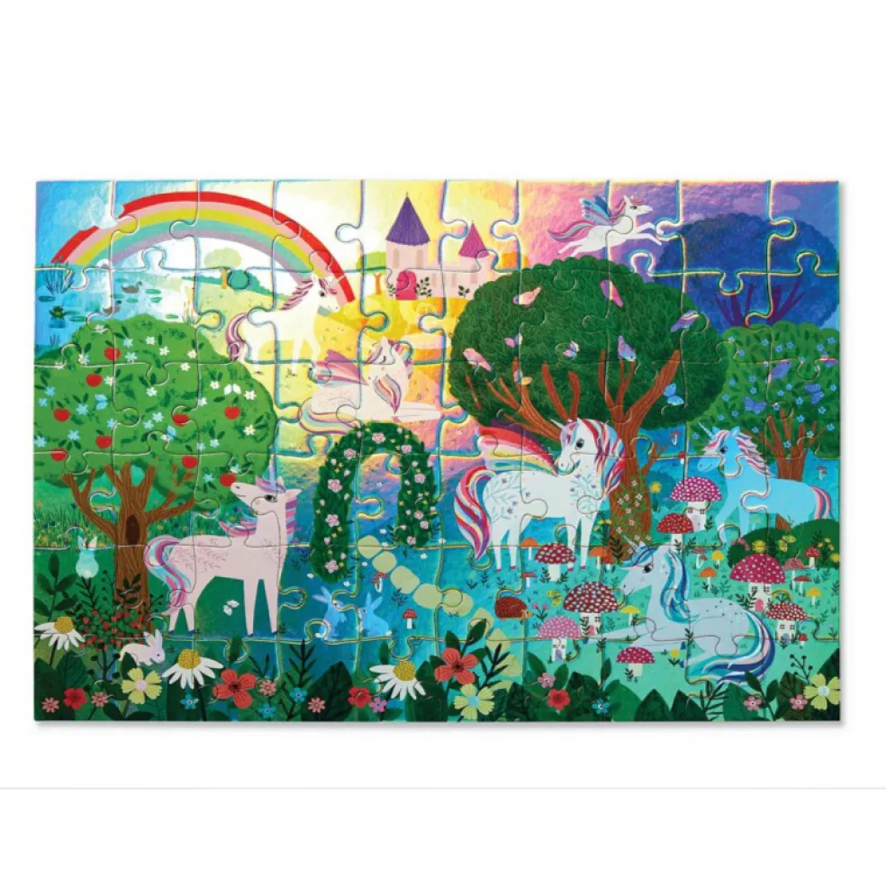 Crocodile Creek Puzzels Puzzle Sparkling Unicorn 60 tlg. 4 Jahre+