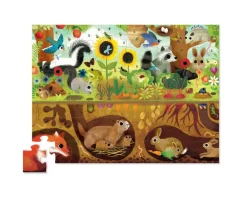 Crocodile Creek Puzzels Puzzle Above Below Hinterhof 4 Jahre+