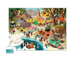 Crocodile Creek Puzzels Puzzle Day At The Zoo 48 Teile 4 Jahre+