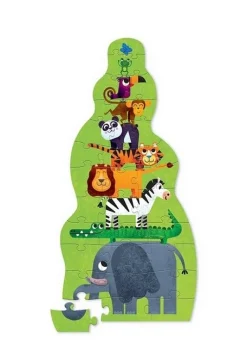 Crocodile Creek Puzzels Puzzle Turm Dschungel 30 St. 3 Jahre+