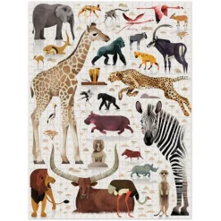 Crocodile Creek Puzzels Puzzle World Of African Animals 750 Teile