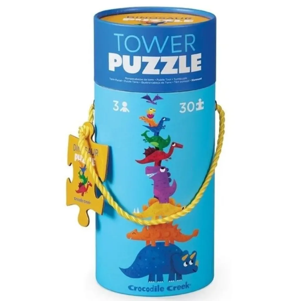 Crocodile Creek Puzzels Puzzle Turm Dino 3 Jahre+