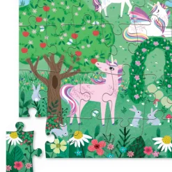 Crocodile Creek Puzzels Puzzle Zinndose Unicorn 50 Teile 4 Jahre+