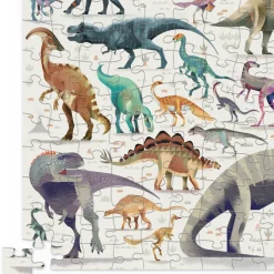 Crocodile Creek Puzzels Puzzle Zinndose Dinosaurier 150 Teile 6 Jahre+