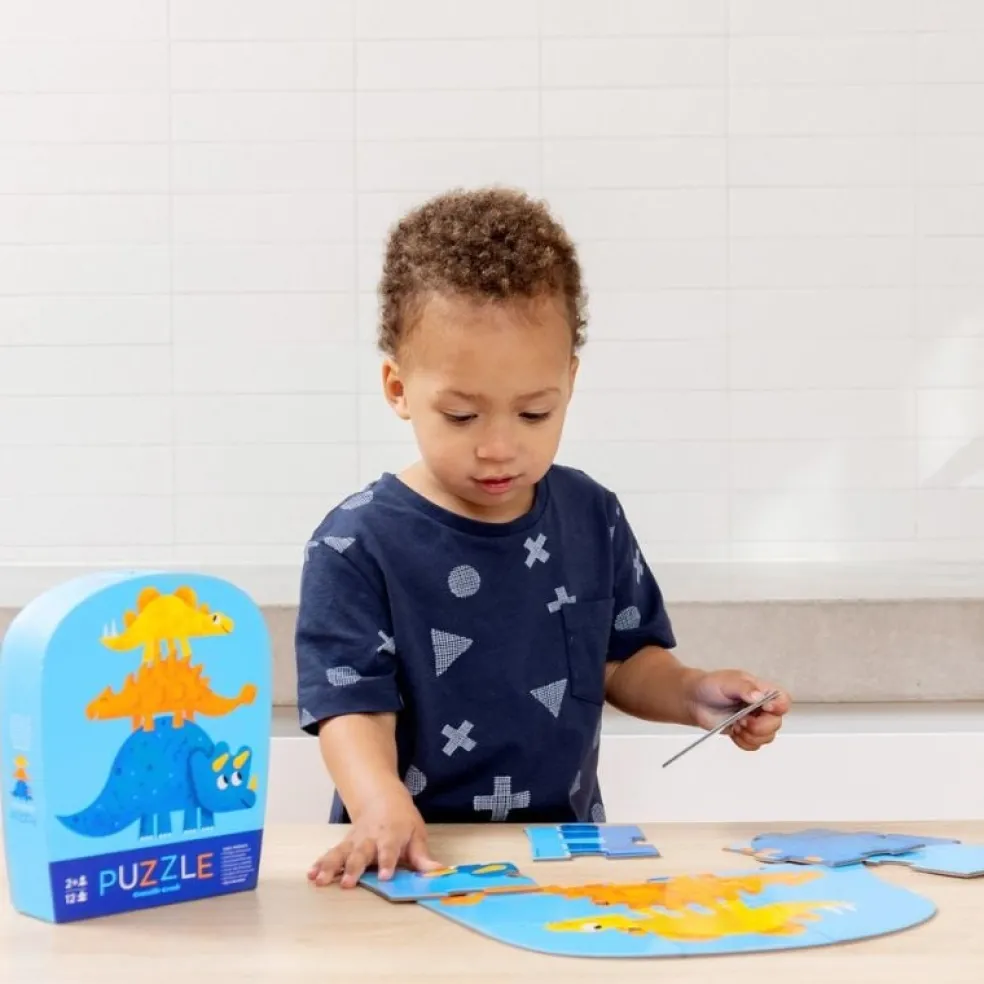 Crocodile Creek Puzzels Puzzle Dino Friends 12 Teile 2 Jahre+