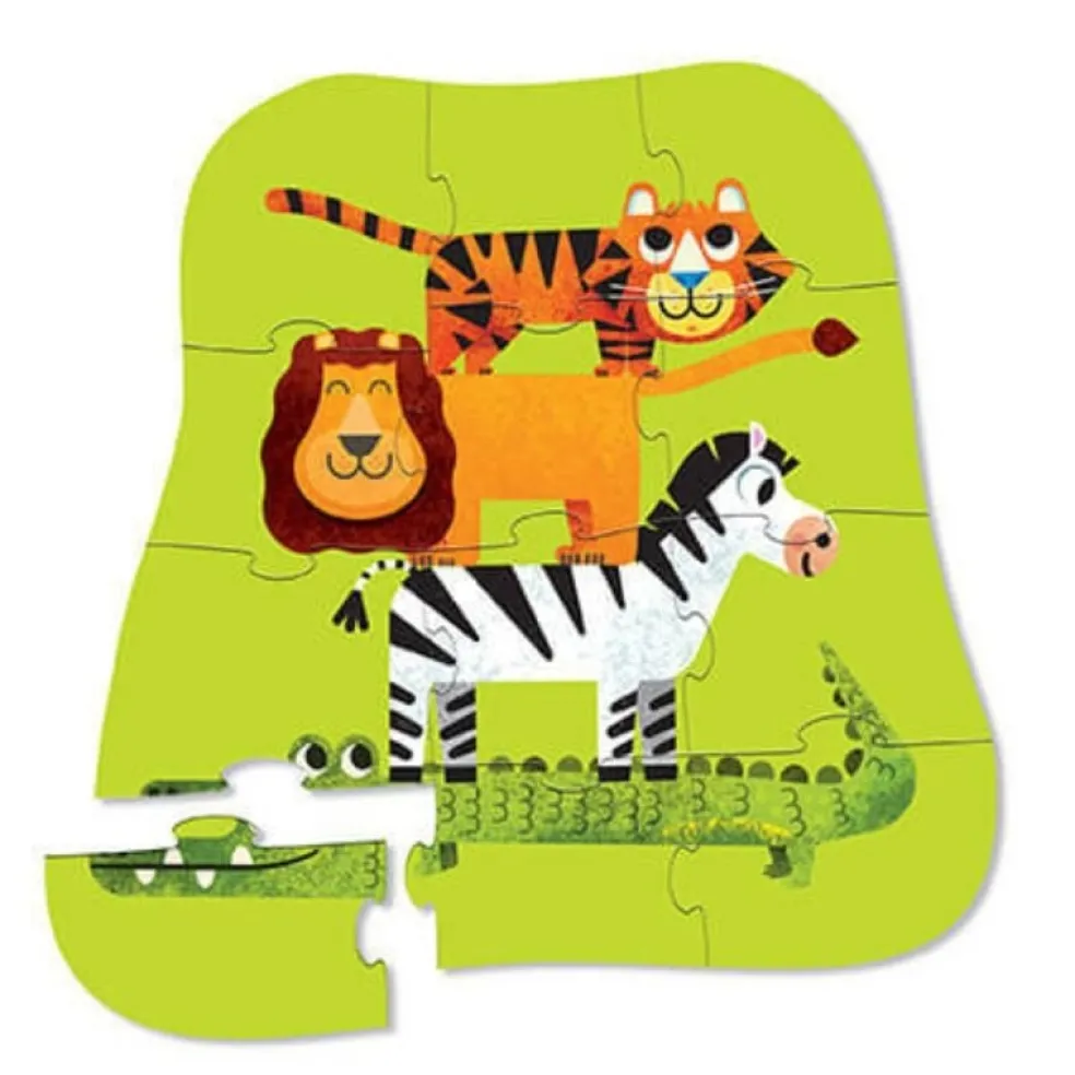 Crocodile Creek Puzzels Puzzle Jungle Friends 12 Teile 2 Jahre+