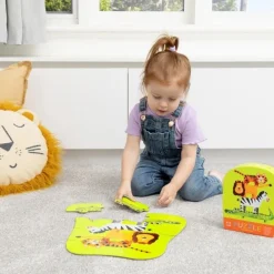 Crocodile Creek Puzzels Puzzle Jungle Friends 12 Teile 2 Jahre+