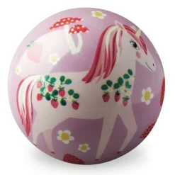 Crocodile Creek Puzzels Spielball Rosa Einhorn 10 cm