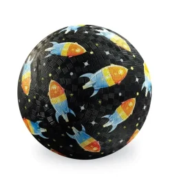 Crocodile Creek Puzzels Spielball Rakete Schwarz 13 cm