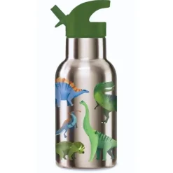 Crocodile Creek Puzzels Thermosflasche Dinosaurier Edelstahl Grün