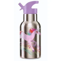 Crocodile Creek Puzzels Thermosflasche Einhorn Edelstahl Flieder