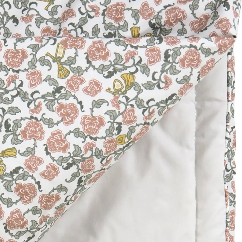 Garbo & Friends Baby Decke Floral Vine Rot 90 x 120 cm