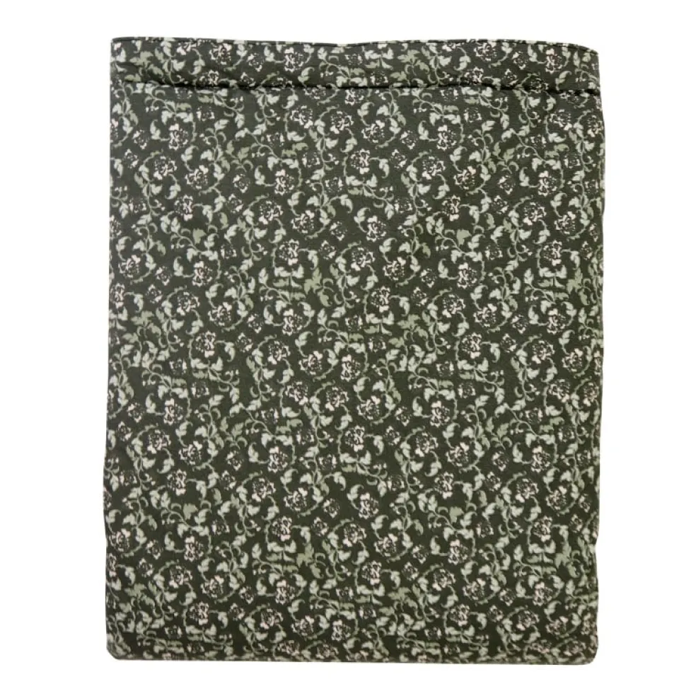 Garbo & Friends Baby Decke Floral Moss Grün 90 x 120 cm