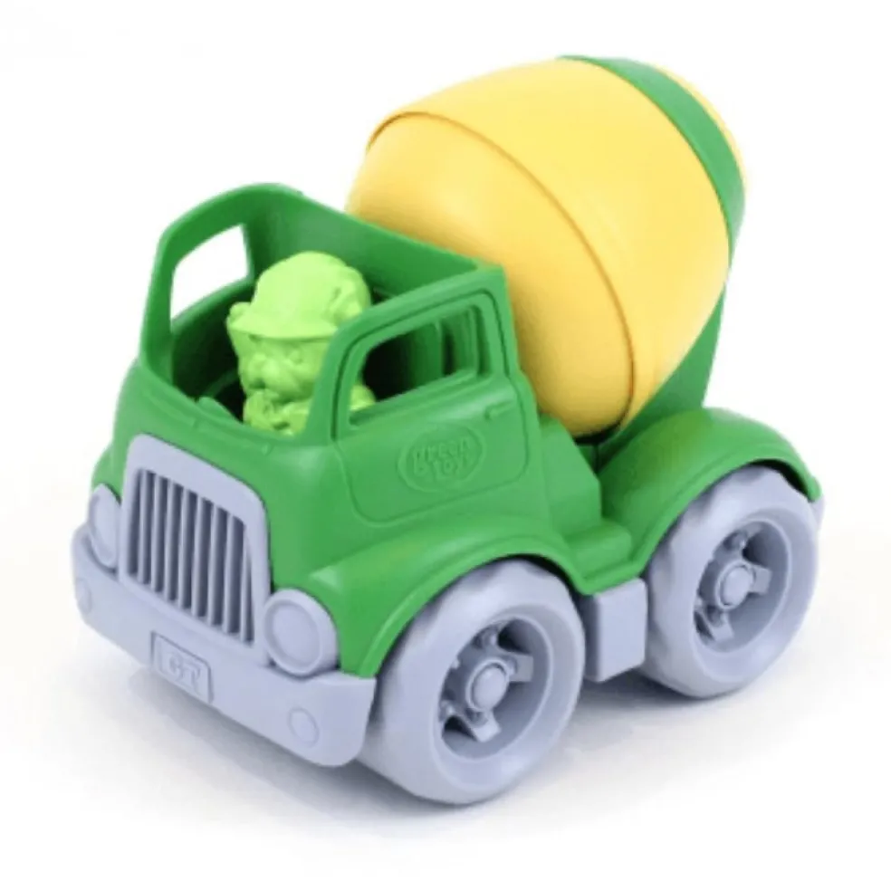 Green Toys Betonmischer Gelb