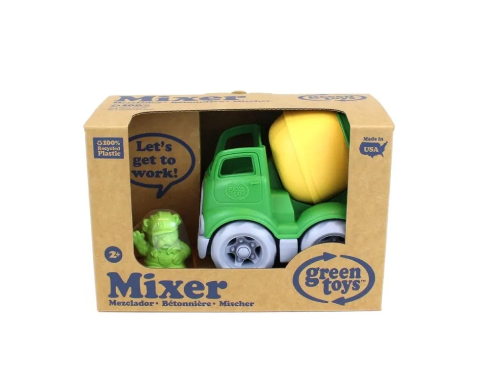 Green Toys Betonmischer Gelb