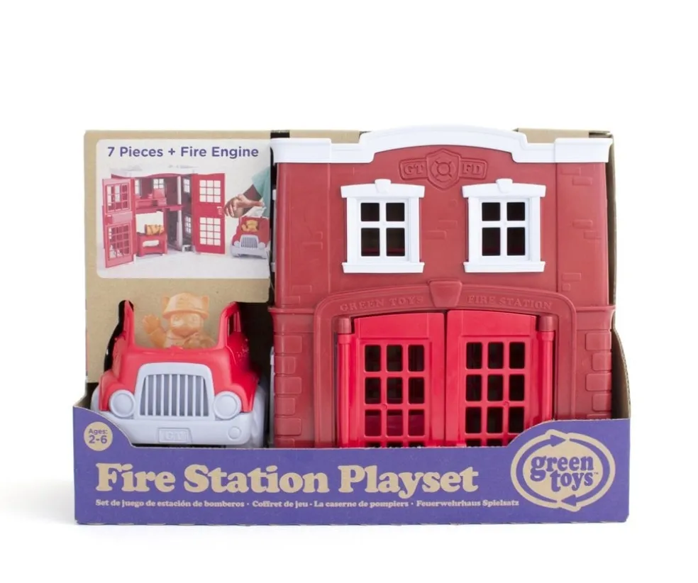 Green Toys Feuerwache & Auto