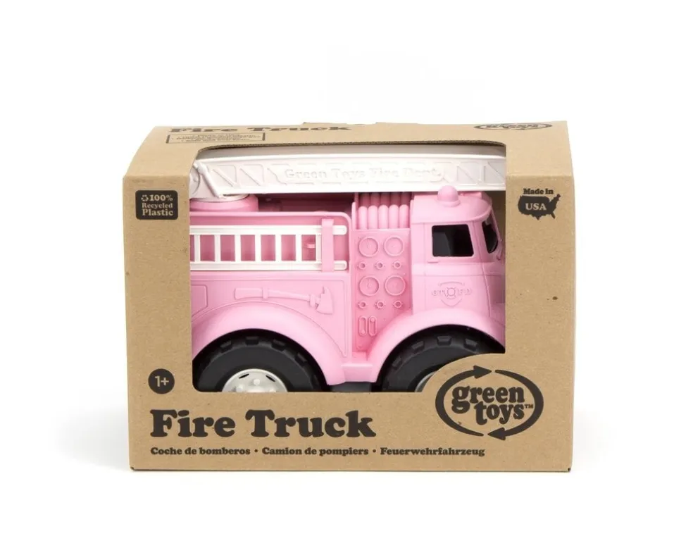 Green Toys Feuerwehrauto Rosa