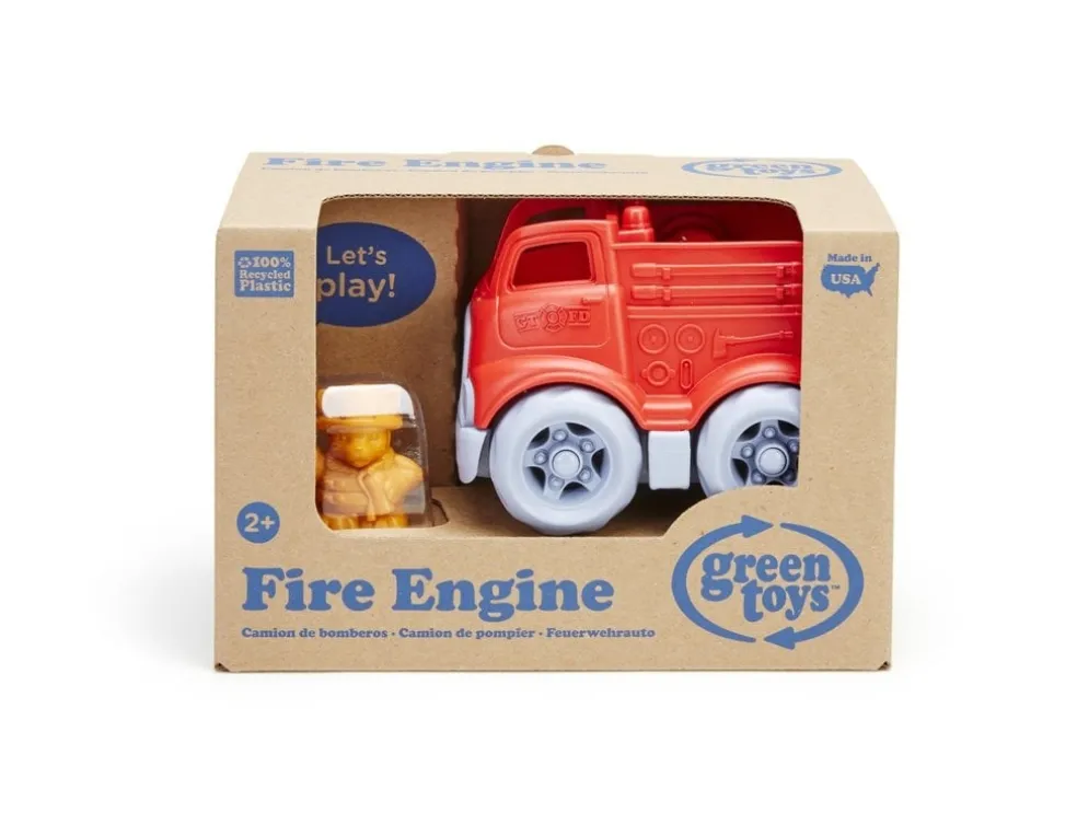 Green Toys Feuerwehrauto Small Rot