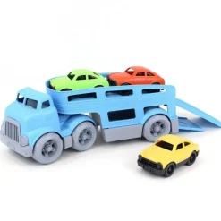 Green Toys Lastwagen & 3 Autos