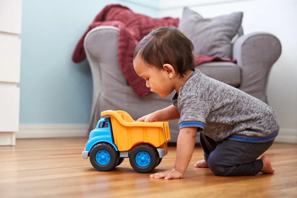 Green Toys Muldenkipper Blau-Orange