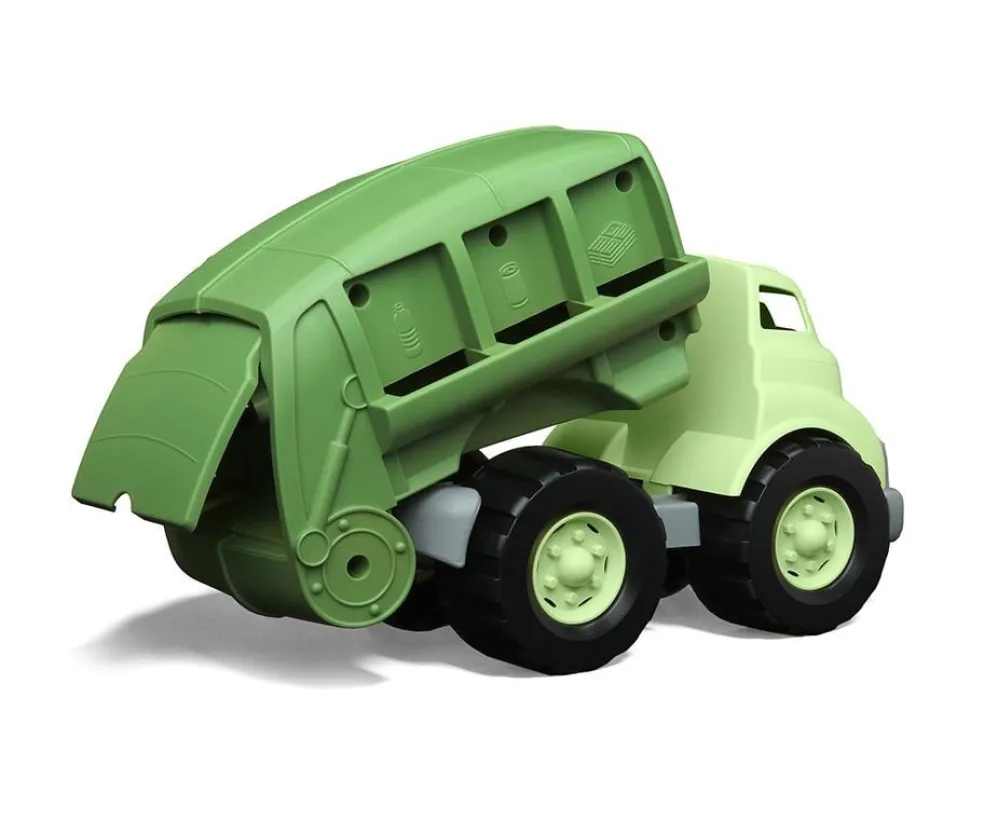 Green Toys Mullwagen Grün