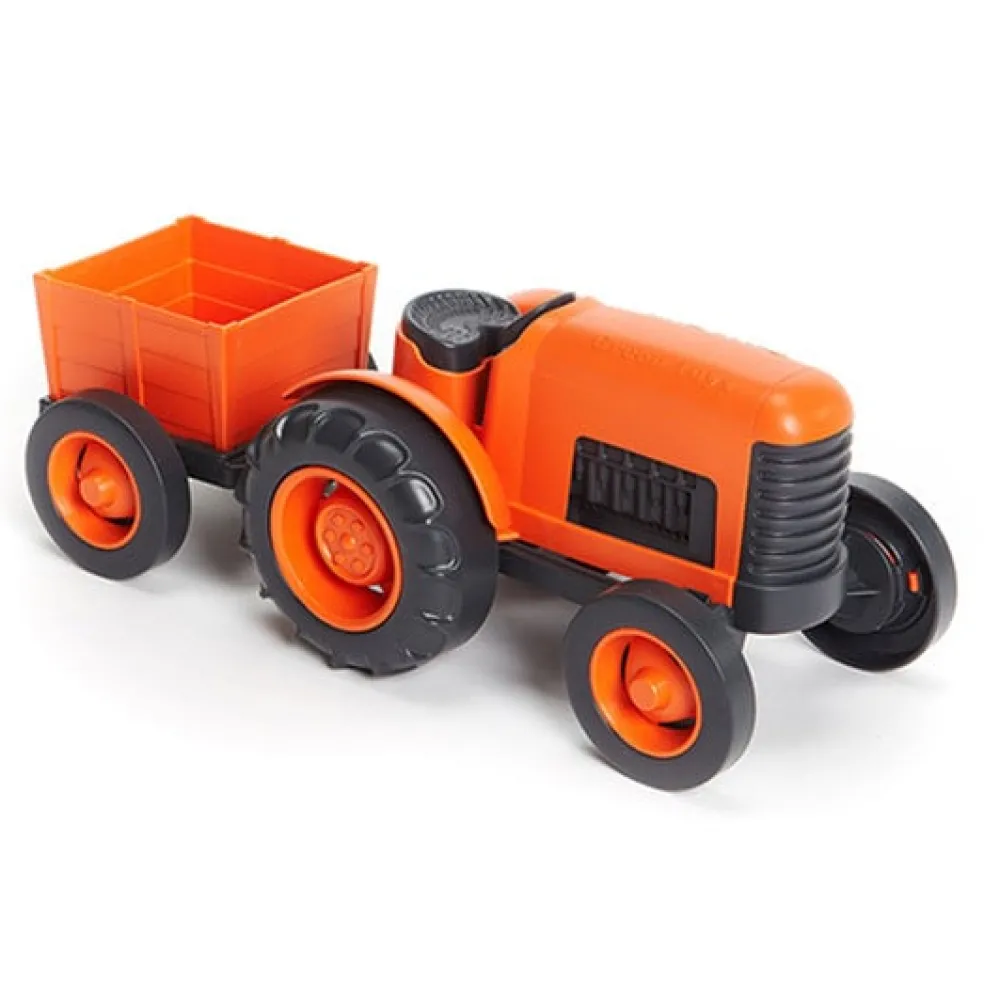 Green Toys Traktor Orange