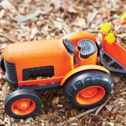 Green Toys Traktor Orange