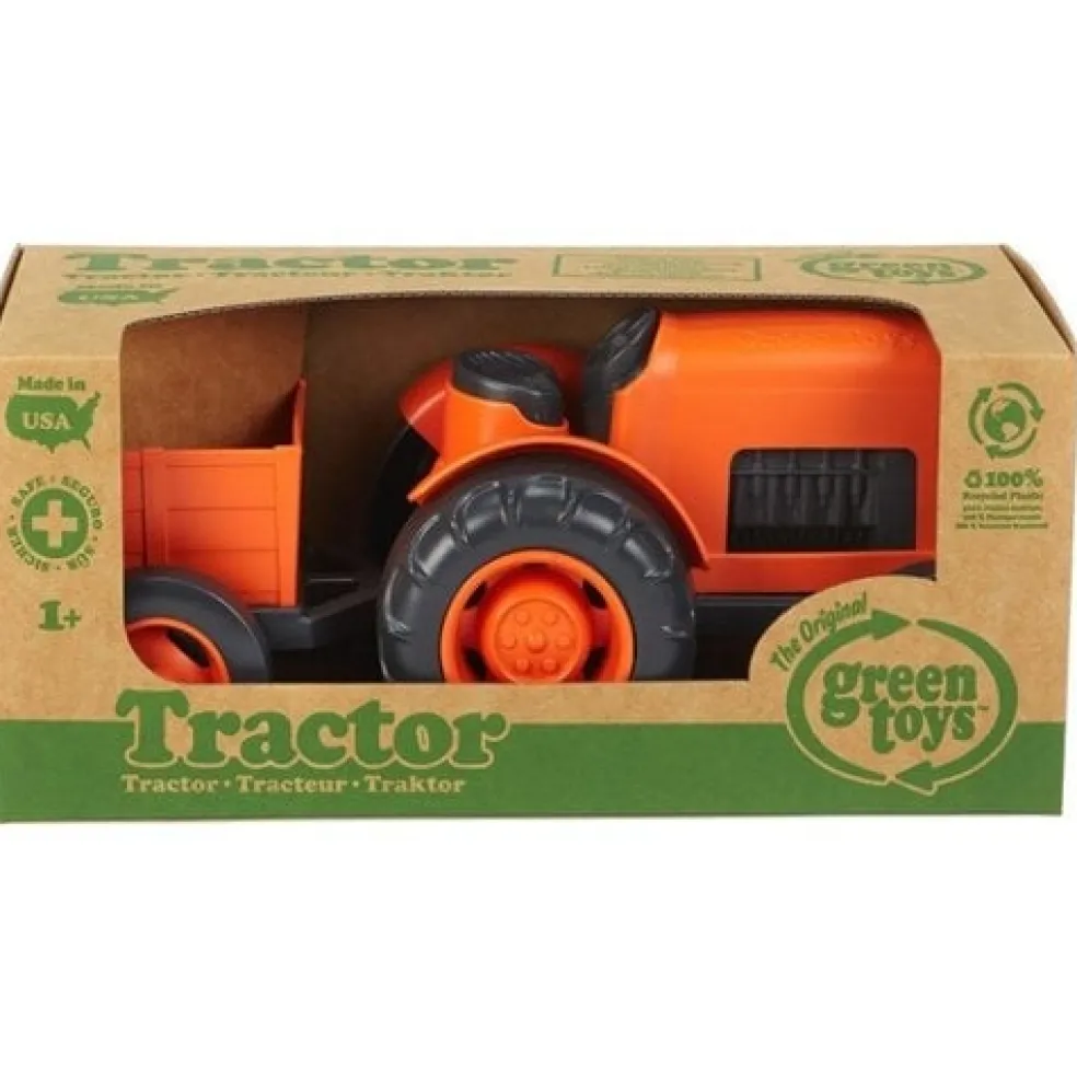Green Toys Traktor Orange