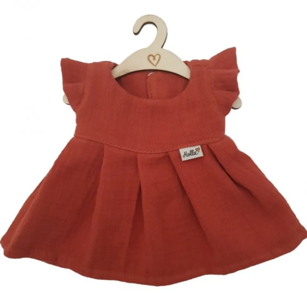 Hollie Poppenspeelgoed Puppen Kleid Spring Terra Braun (für Gordi)