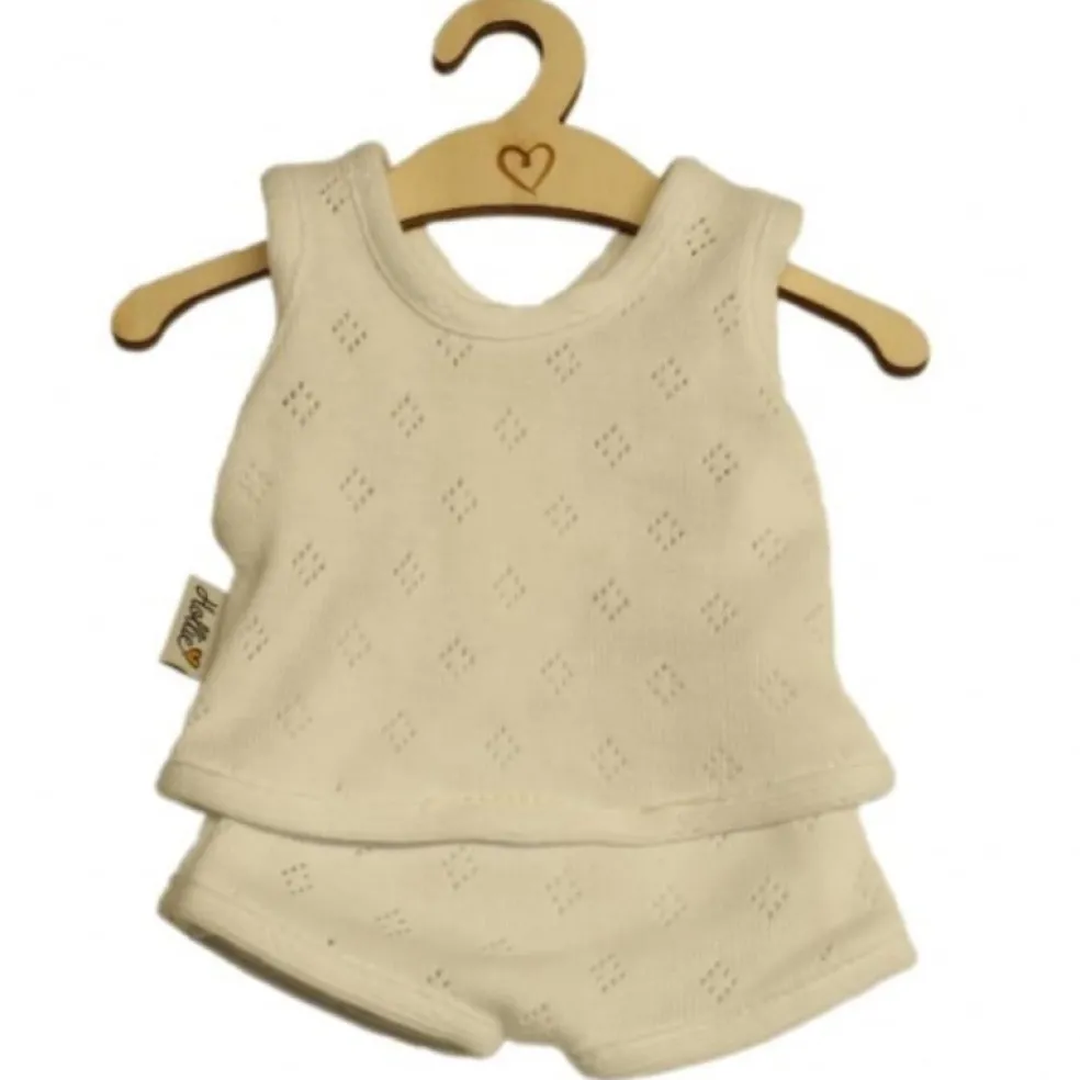 Hollie Poppenspeelgoed Puppenunterwäsche Beige Ajour (für Gordi)