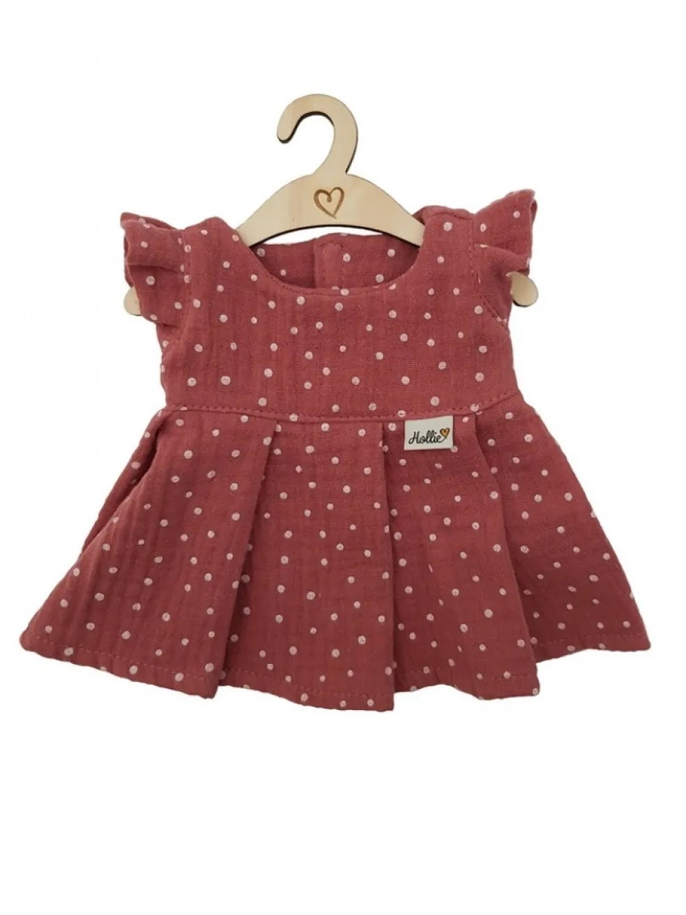 Hollie Poppenspeelgoed Puppen Kleid Spring Blush Dots (für Gordi)