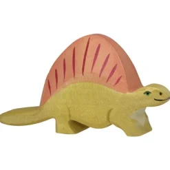 Holztiger Dinosaurier Dimetrodon 80343 11 cm